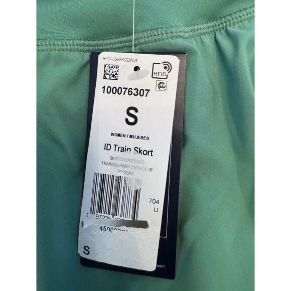 Reebok Women's Id Training Skort Green Small NWT - Picture 11 of 16